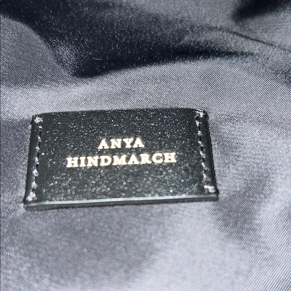 Anya Hindmarch E/W Eyes Mini Crossbody Black Tote - Picture 4 of 12